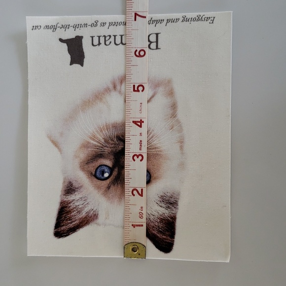 Birman Cat Iron On White Cat Fluffy Cat - Picture 4 of 6